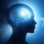 Sawir muujinaya maskax iftiimaysa oo astaan u ah wacyigelinta sii kordheysa ee ku saabsan dhimirka iyo caafimaadka maskaxda.