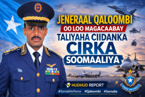 Jeneraal Qaloombi Oo Si Rasmi Ah U La Wareegay Hoggaanka Ciidanka Cirka Soomaaliya.