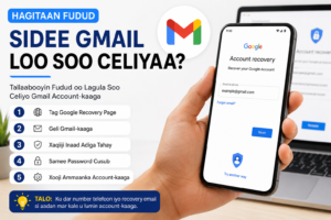 Sidee Gmail Loo Soo Celiyaa? Hagitaan Fudud oo Somali ah 2026.