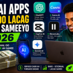 5 AI Apps Oo Dhalinyarada Soomaaliyeed Ka Caawin Kara Lacag Samayn 2026