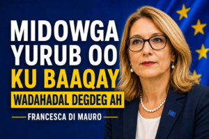 Midowga Yurub Oo Ku Baaqay Wadahadal Degdeg Ah.