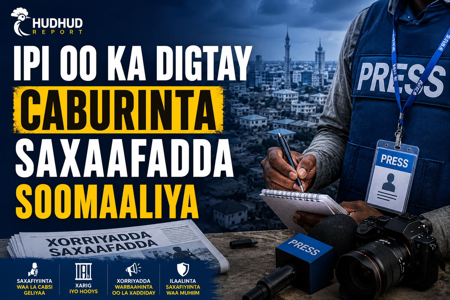 Hay'adda IPI oo ka digtay caburinta saxaafadda Soomaaliya iyo khataraha ay wajahaan saxafiyiinta