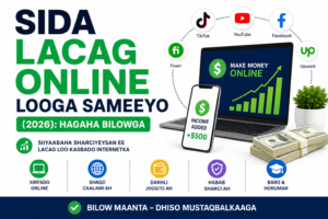 Sida Lacag Online Looga Sameeyo (2026): Hagaha Bilowga.
