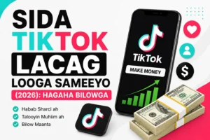 Sida TikTok Lacag Looga Sameeyo (2026): Hagaha Bilowga